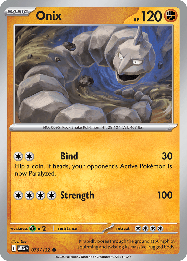 Onix — Mega Evolution #70