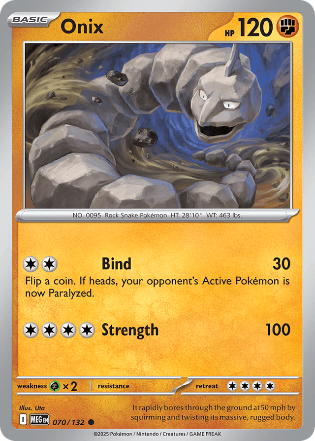 Onix — Mega Evolution #70