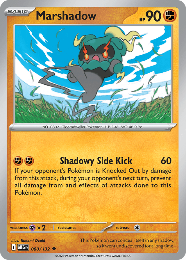Marshadow — Mega Evolution #80