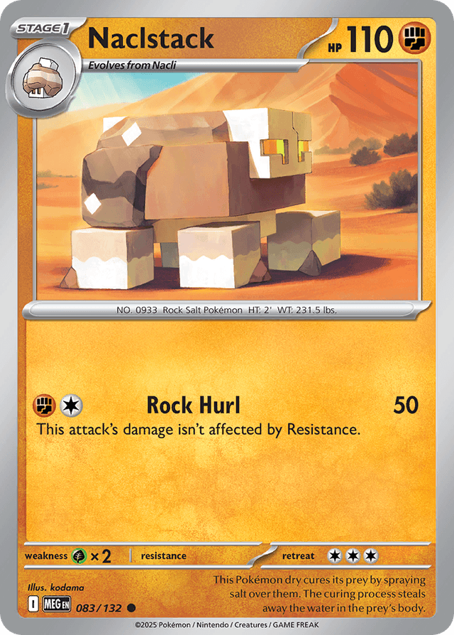 Naclstack — Mega Evolution #83