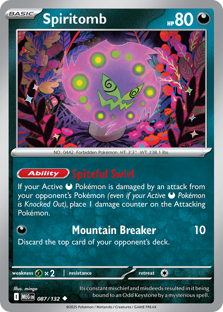 Spiritomb — Mega Evolution #87