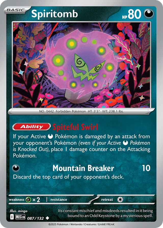 Spiritomb — Mega Evolution #87