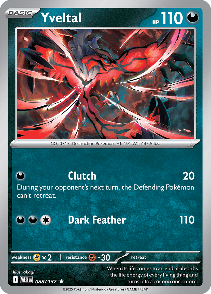 Yveltal — Mega Evolution #88