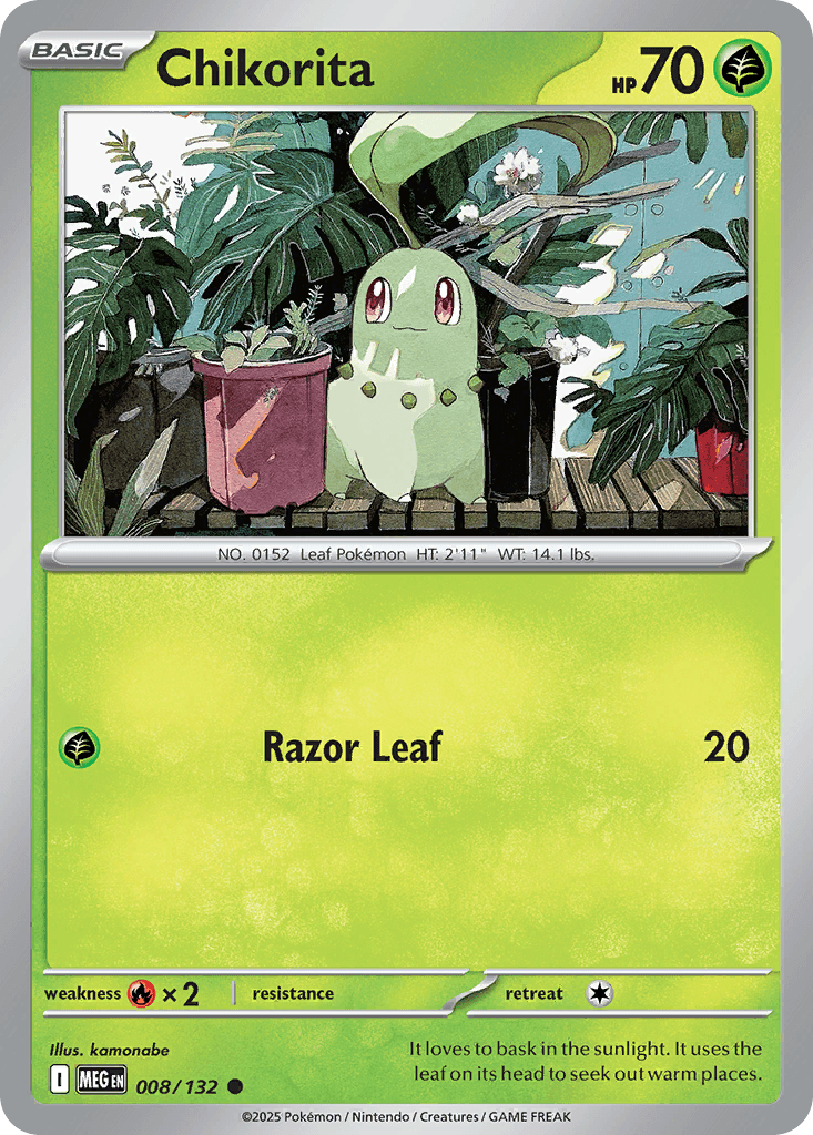 Chikorita — Mega Evolution #8