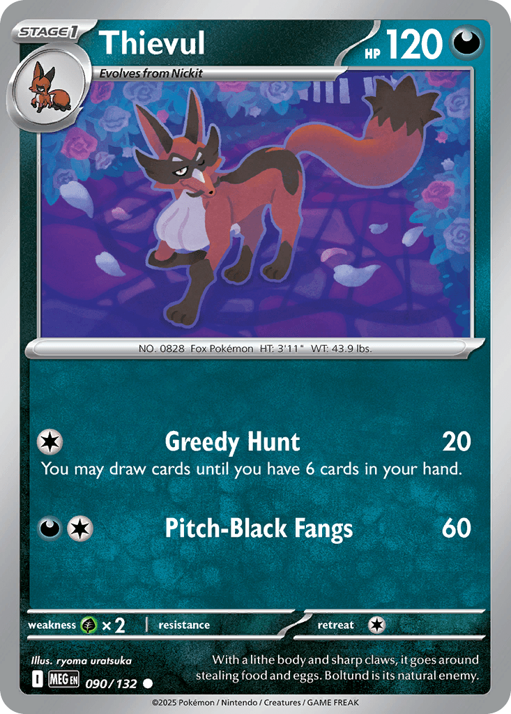 Thievul — Mega Evolution #90