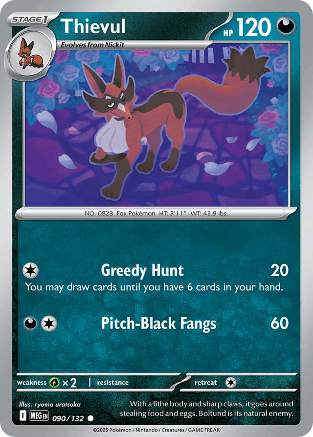 Thievul — Mega Evolution #90