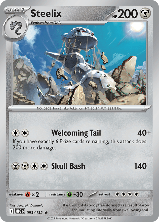 Steelix — Mega Evolution #93