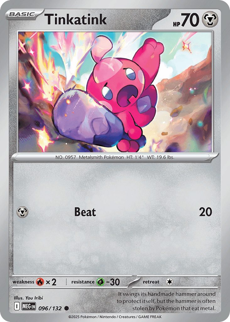 Tinkatink — Mega Evolution #96