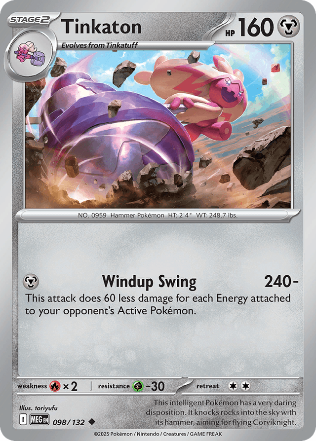 Tinkaton — Mega Evolution #98