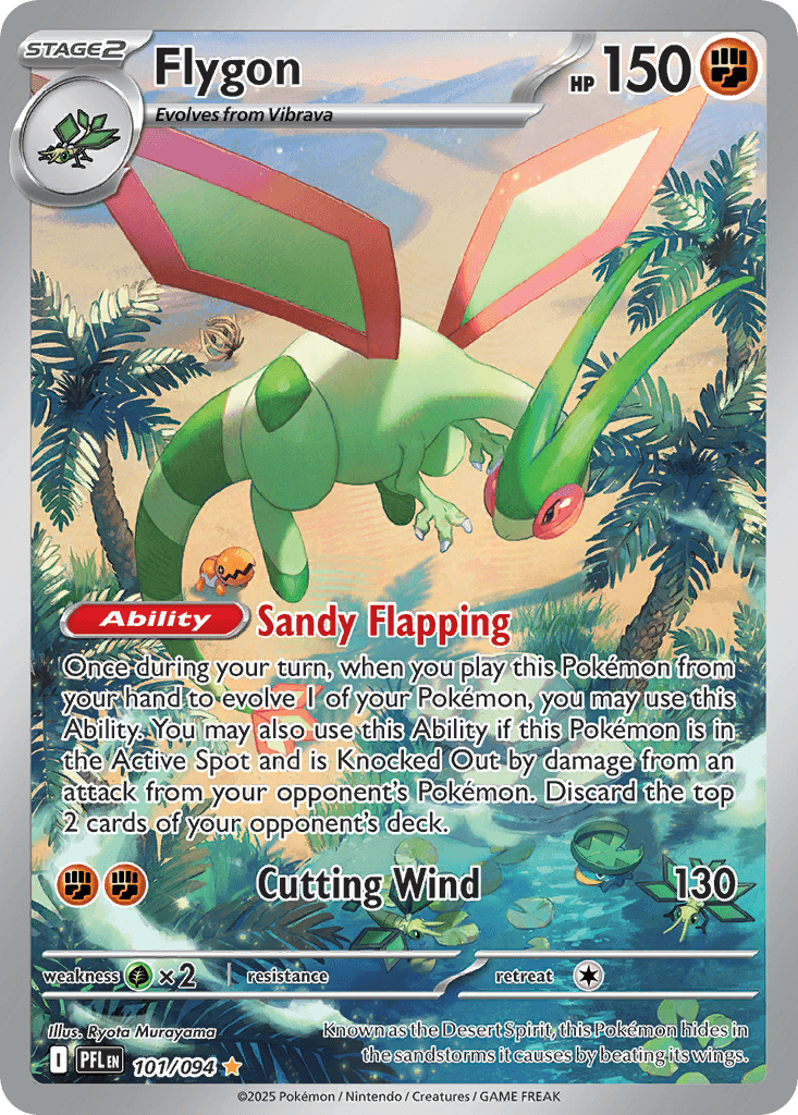Flygon — Phantasmal Flames #101