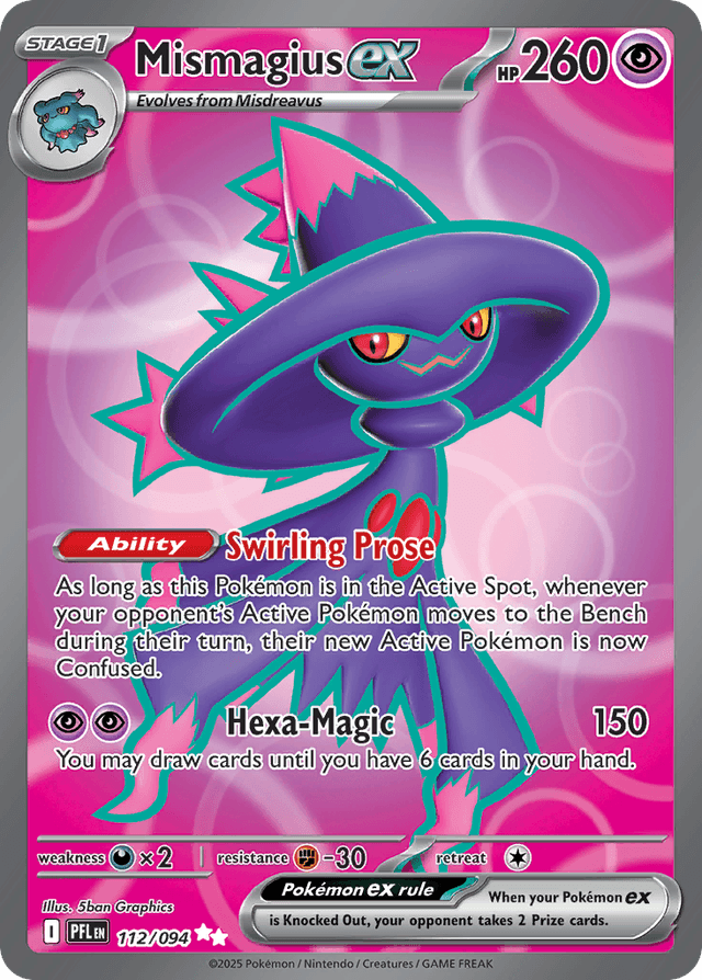 Mismagius ex — Phantasmal Flames #112