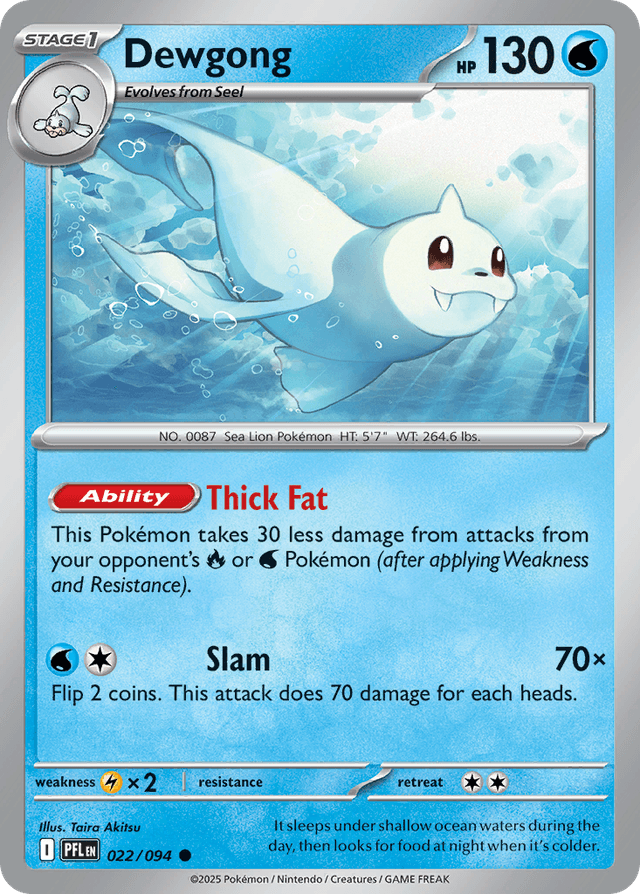Dewgong — Phantasmal Flames #22