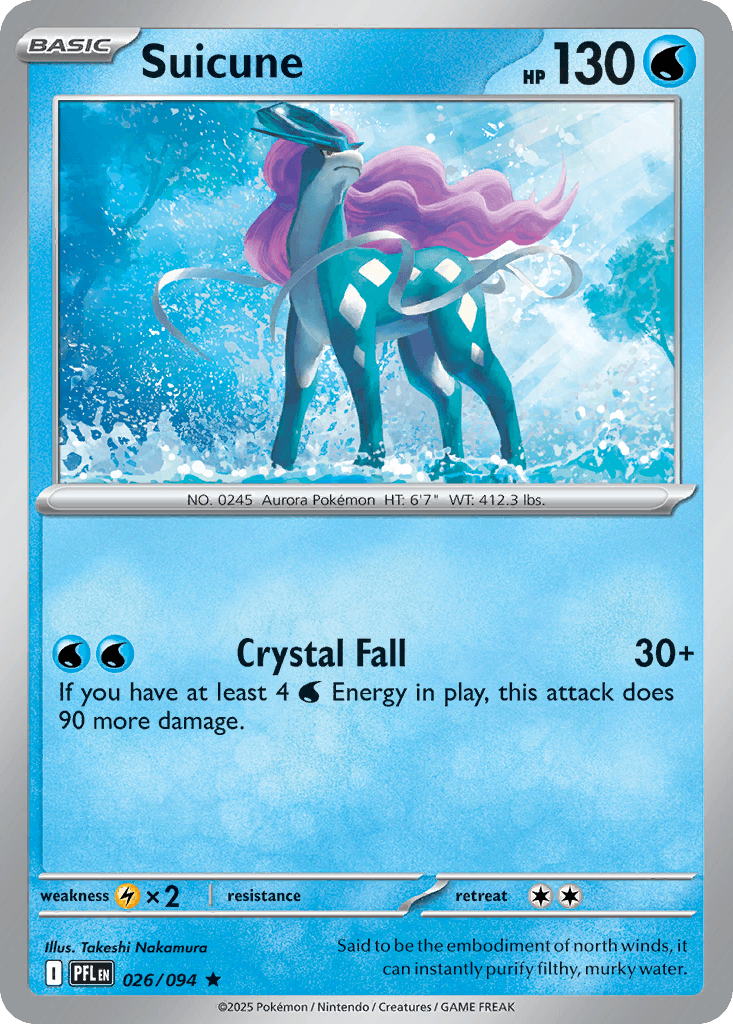 Suicune — Phantasmal Flames #26