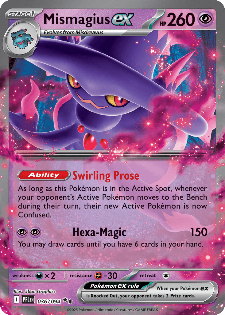 Mismagius ex — Phantasmal Flames #36