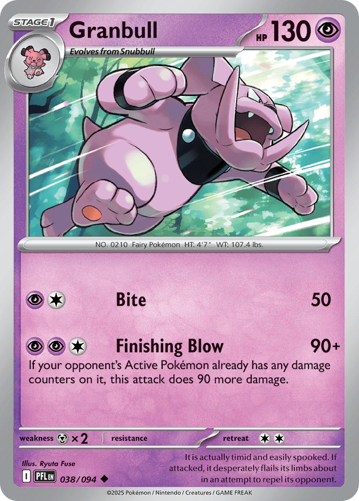 Granbull — Phantasmal Flames #38