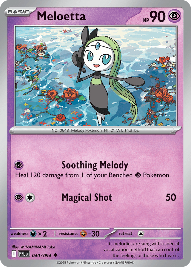Meloetta — Phantasmal Flames #40