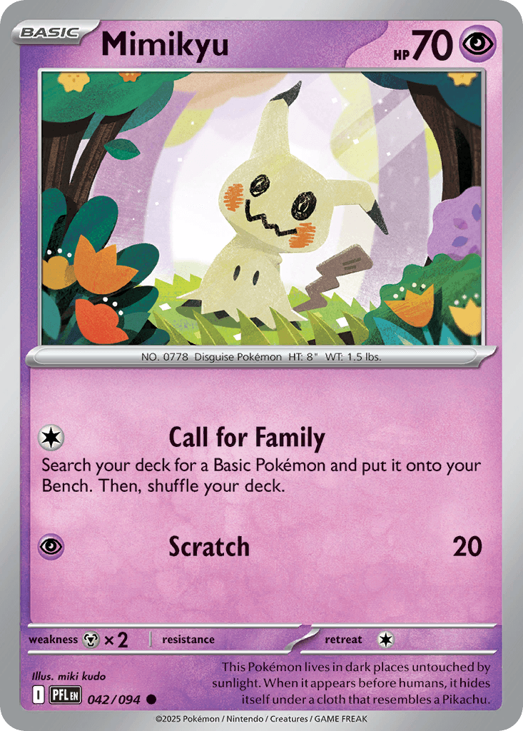 Mimikyu — Phantasmal Flames #42
