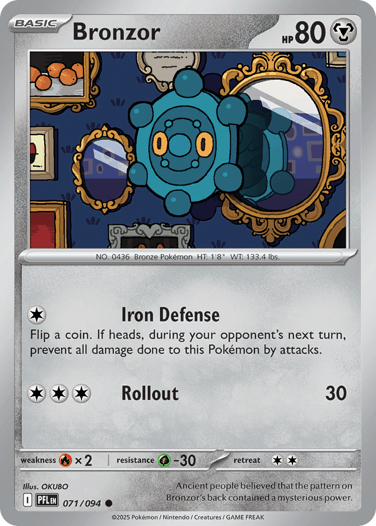 Bronzor — Phantasmal Flames #71