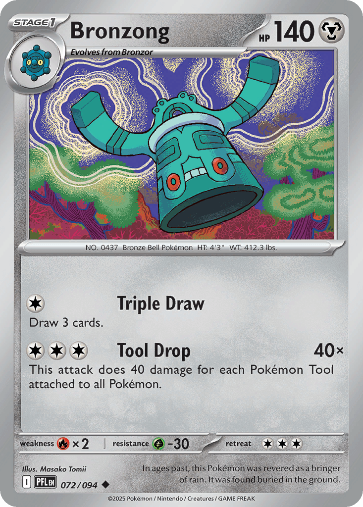 Bronzong — Phantasmal Flames #72