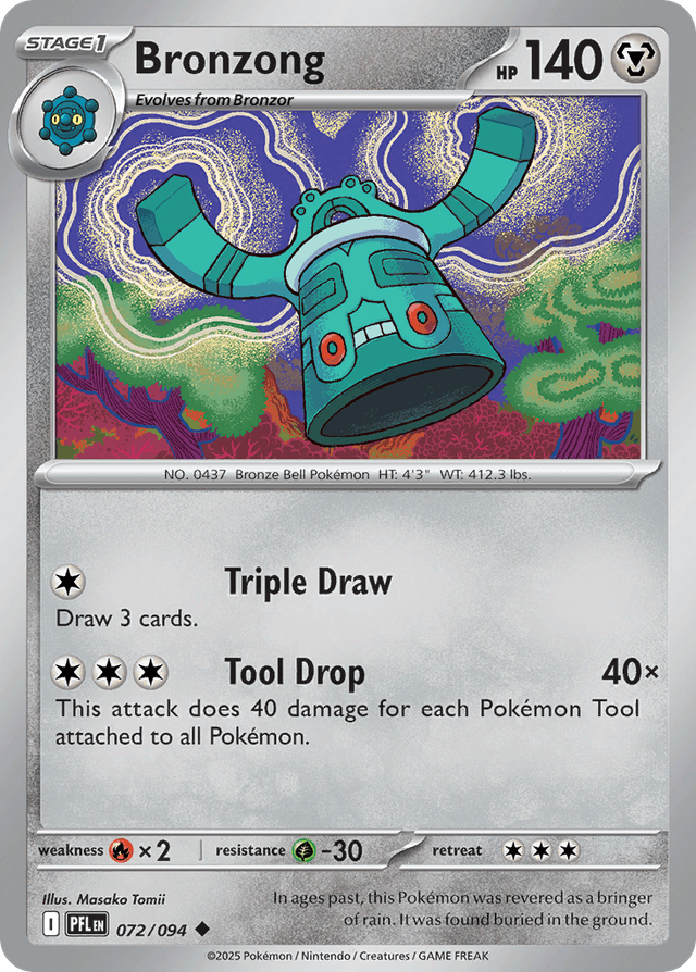 Bronzong — Phantasmal Flames #72