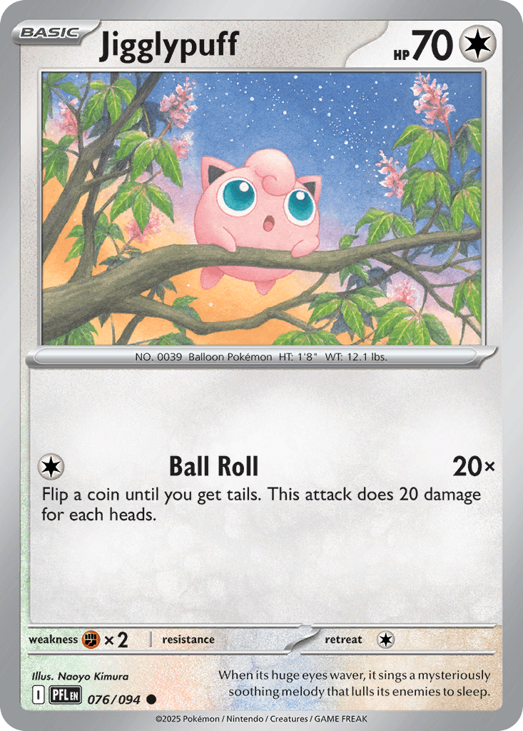 Jigglypuff — Phantasmal Flames #76