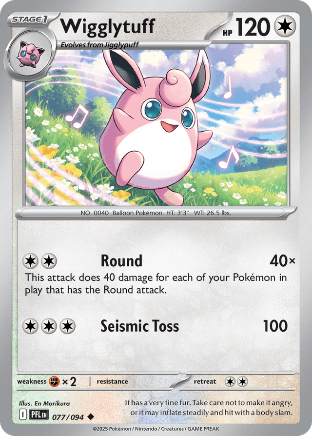 Wigglytuff — Phantasmal Flames #77