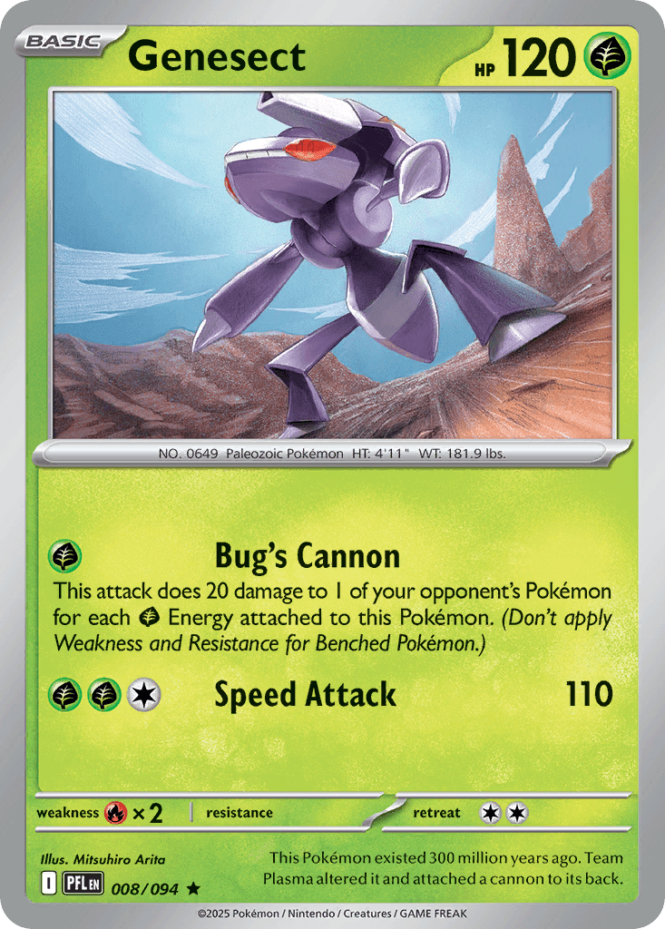 Genesect — Phantasmal Flames #8