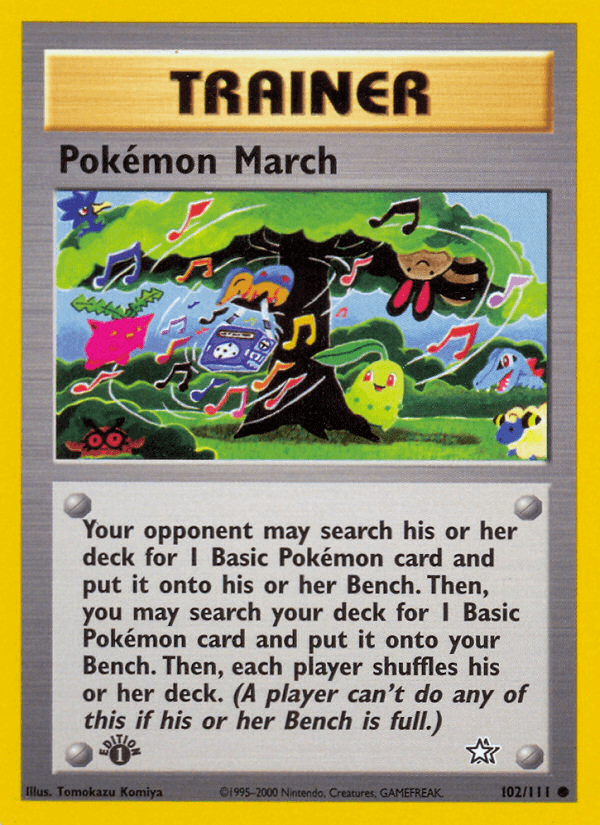 Pokémon March — Neo Genesis #102