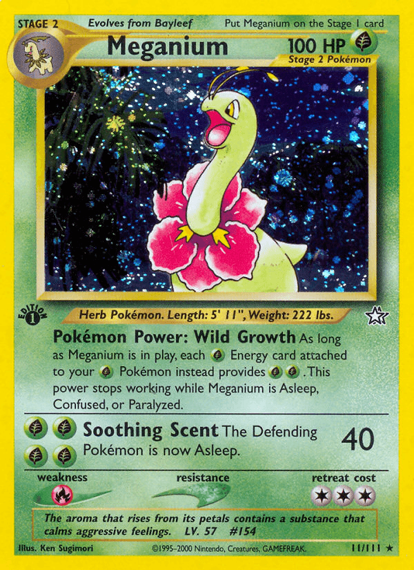 Meganium — Neo Genesis #11