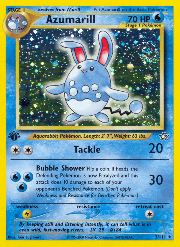 Azumarill — Neo Genesis #2