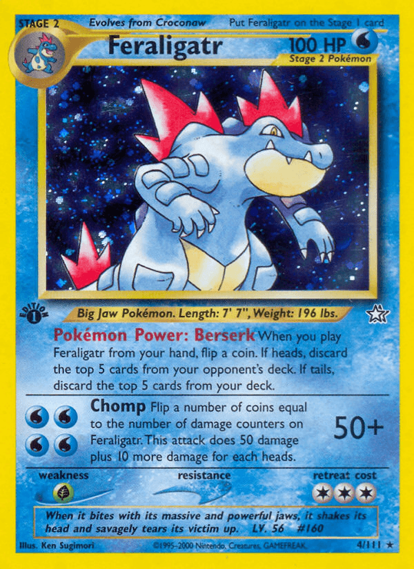 Feraligatr — Neo Genesis #4