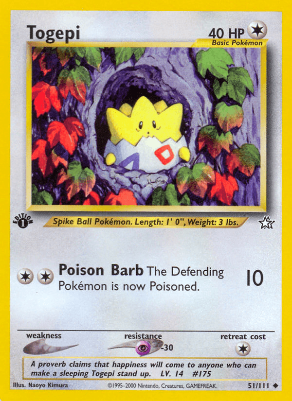 Togepi — Neo Genesis #51