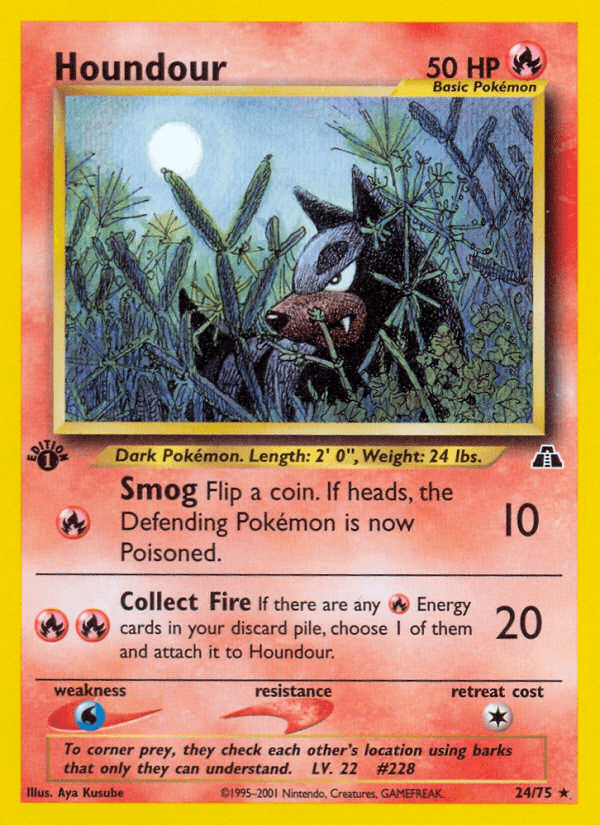 Houndour — Neo Discovery #24