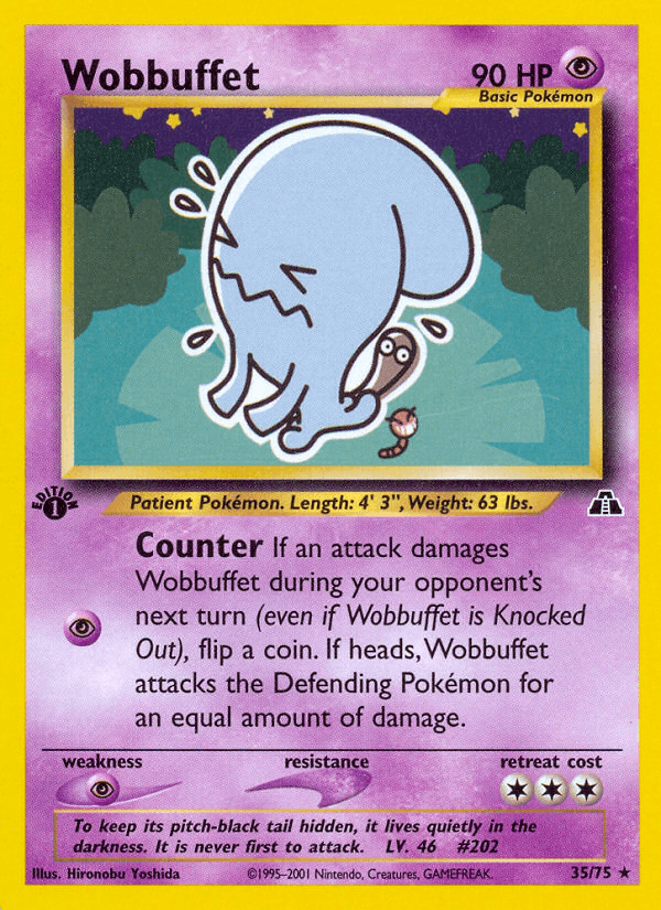 Wobbuffet — Neo Discovery #35