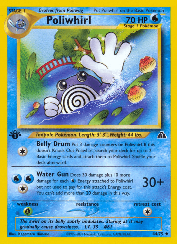 Poliwhirl — Neo Discovery #44
