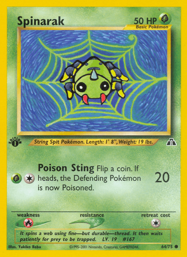 Spinarak — Neo Discovery #64