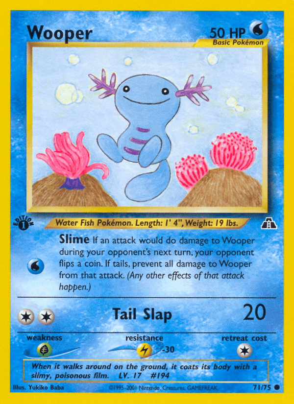 Wooper — Neo Discovery #71