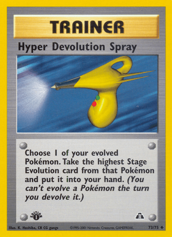 Hyper Devolution Spray — Neo Discovery #73
