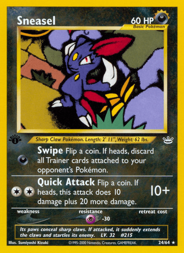Sneasel — Neo Revelation #24