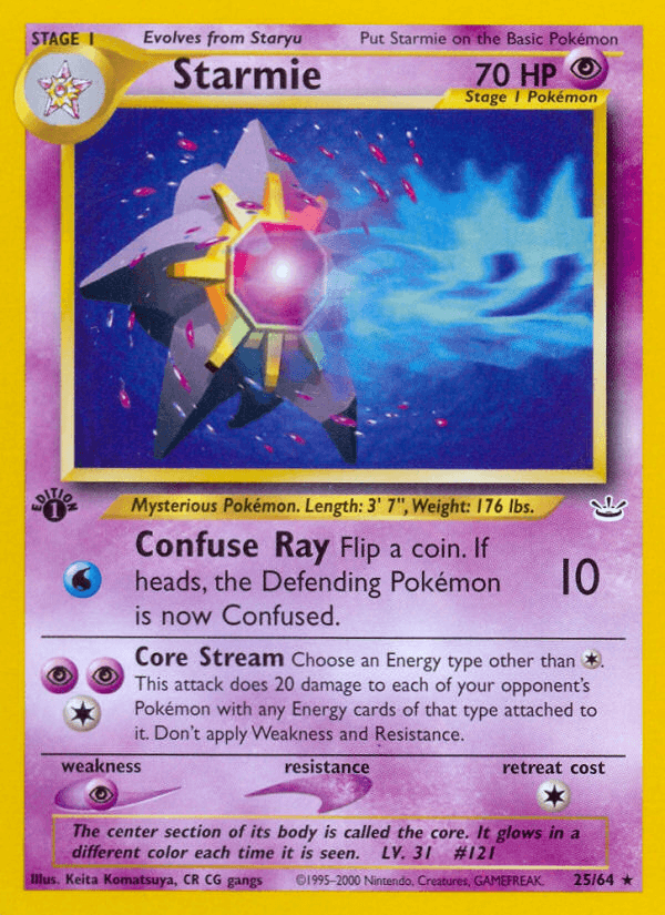 Starmie — Neo Revelation #25