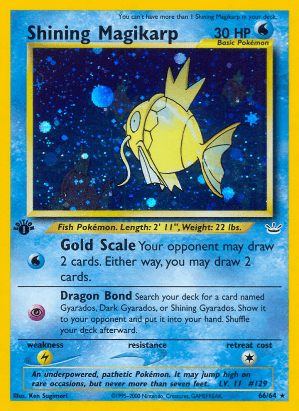Shining Magikarp — Neo Revelation #66