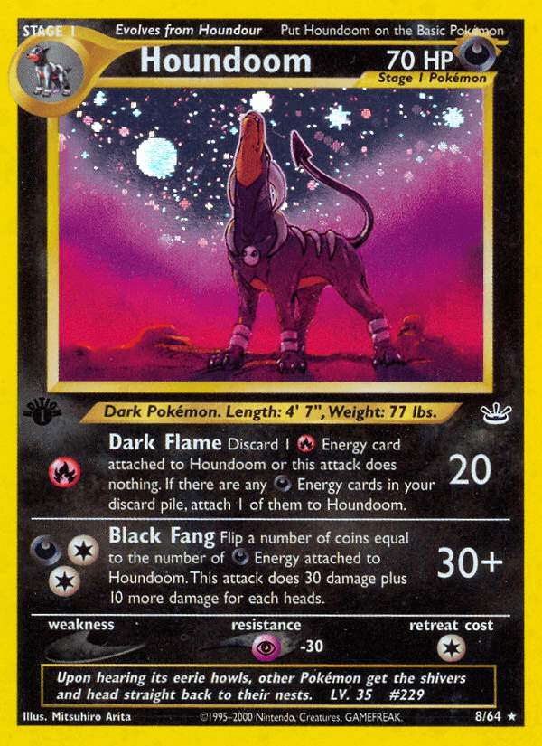 Houndoom — Neo Revelation #8