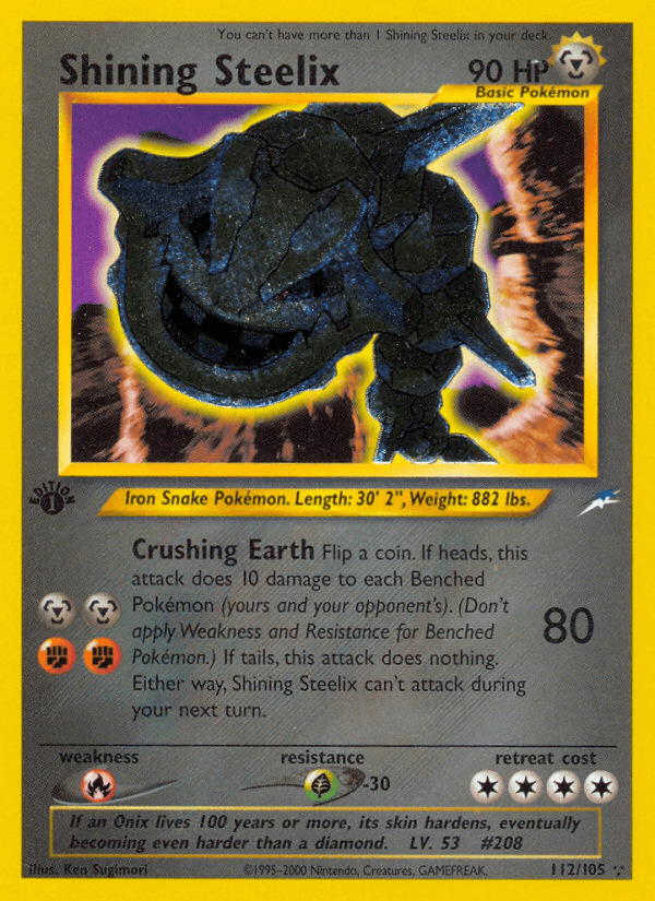 Shining Steelix — Neo Destiny #112