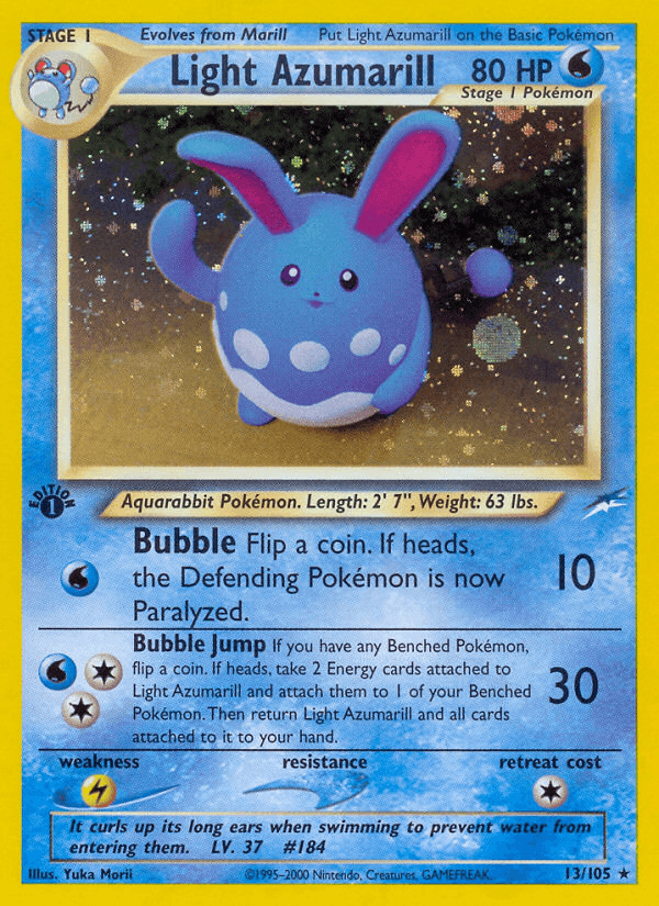 Light Azumarill — Neo Destiny #13