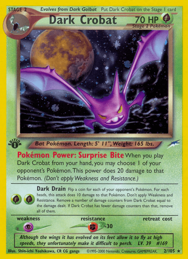 Dark Crobat — Neo Destiny #2