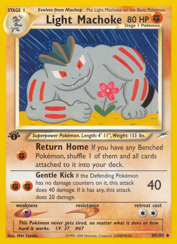 Light Machoke — Neo Destiny #49