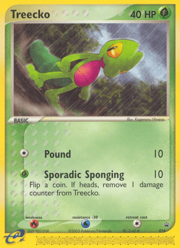 Treecko — Nintendo Black Star Promos #16