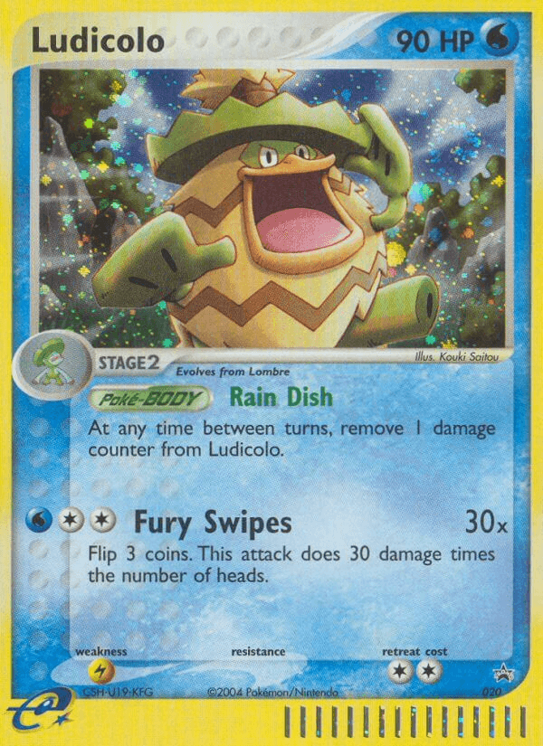 Ludicolo — Nintendo Black Star Promos #20