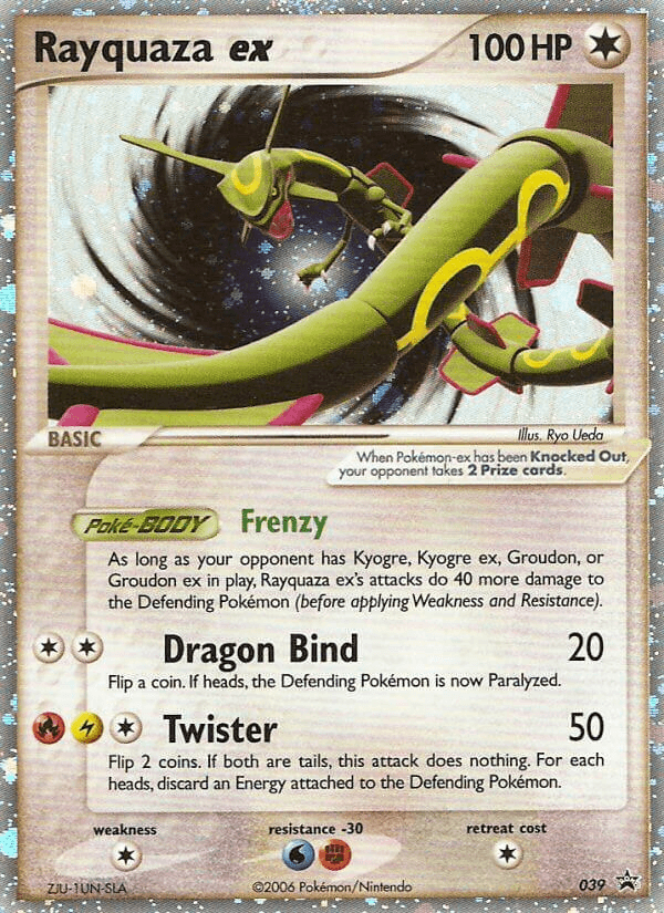 Rayquaza ex — Nintendo Black Star Promos #39