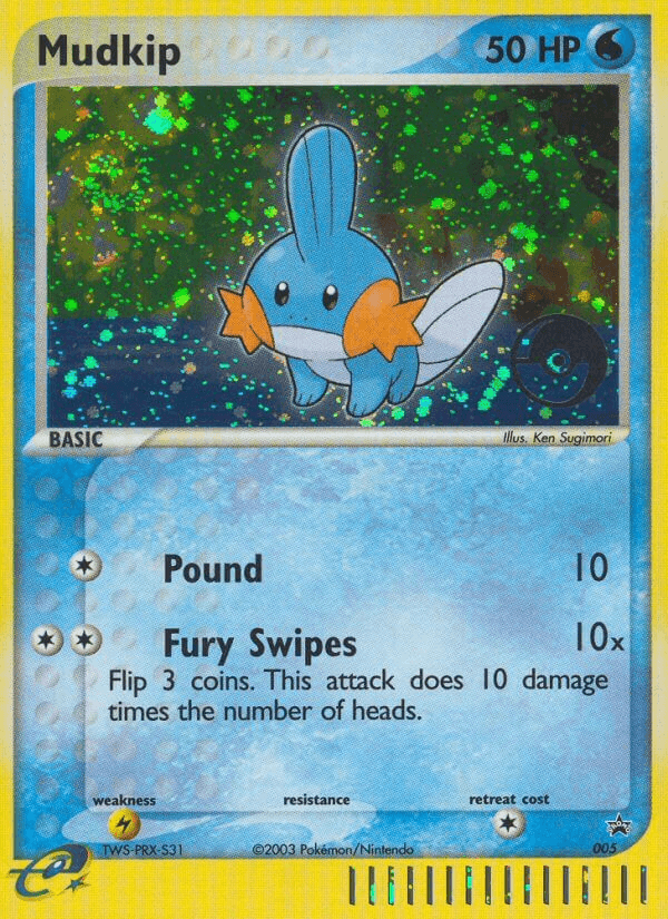 Mudkip — Nintendo Black Star Promos #5